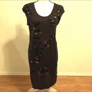 All Saints Sequin front Tunic Top